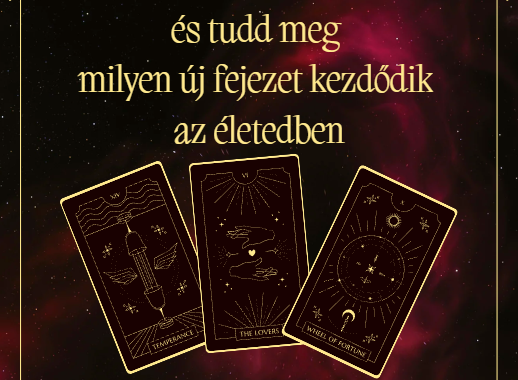 Húzz ki 1 kártyát és tudd meg milyen új fejezet kezdődik az életedben