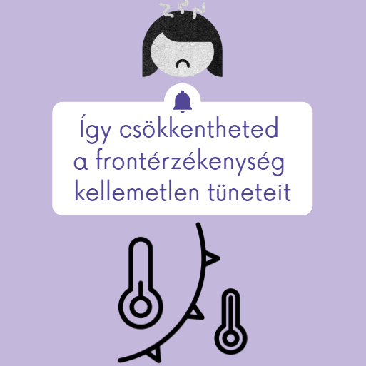 Így csökkentheted a frontérzékenység kellemetlen tüneteit
